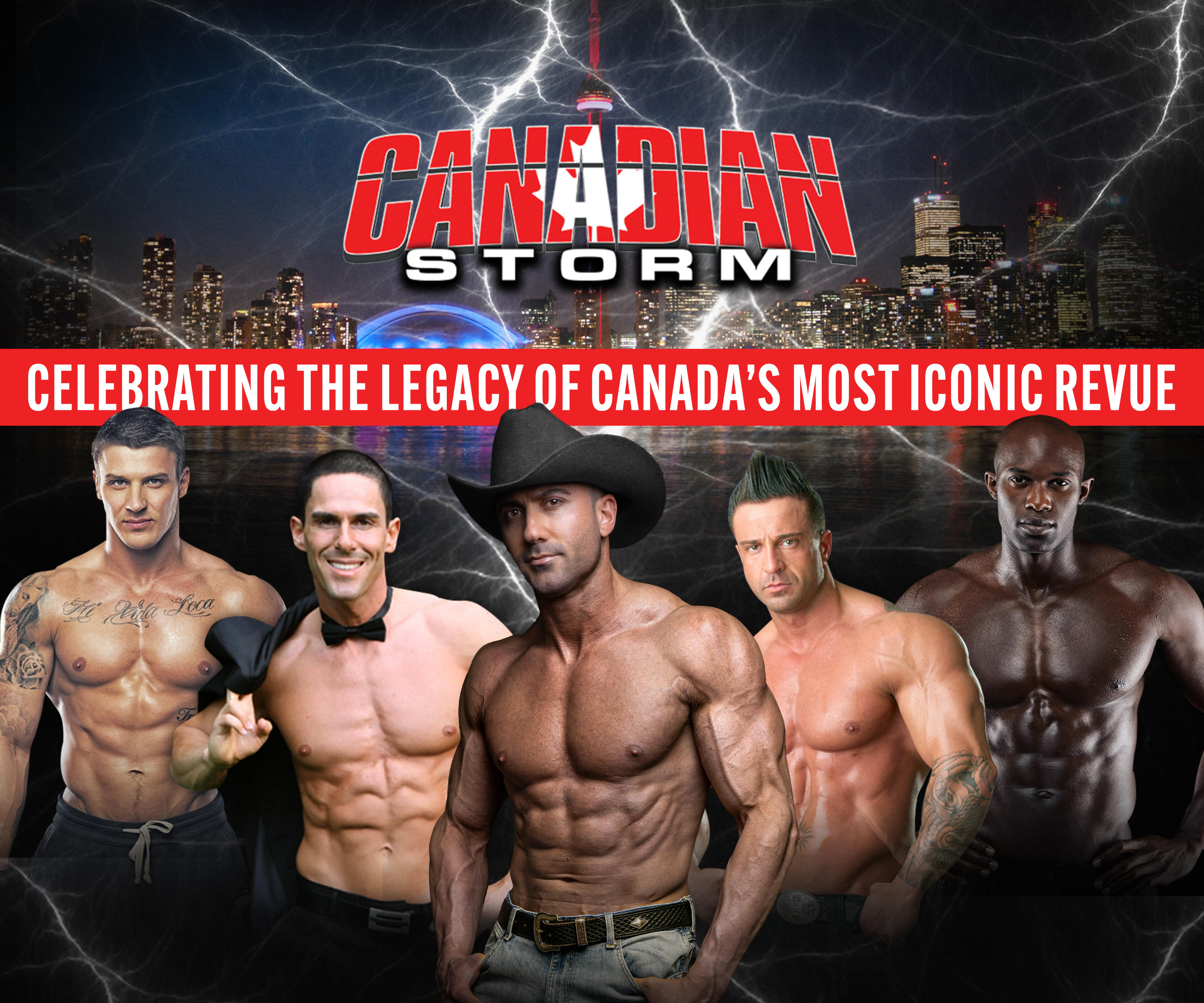 Canadian Storm Group Picture Canadian Storm professional group picture of performers with Thomas Rooney from website main image